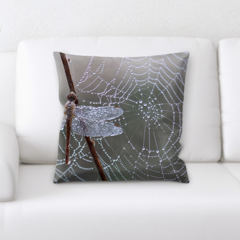 Microsuede Throw Pillow