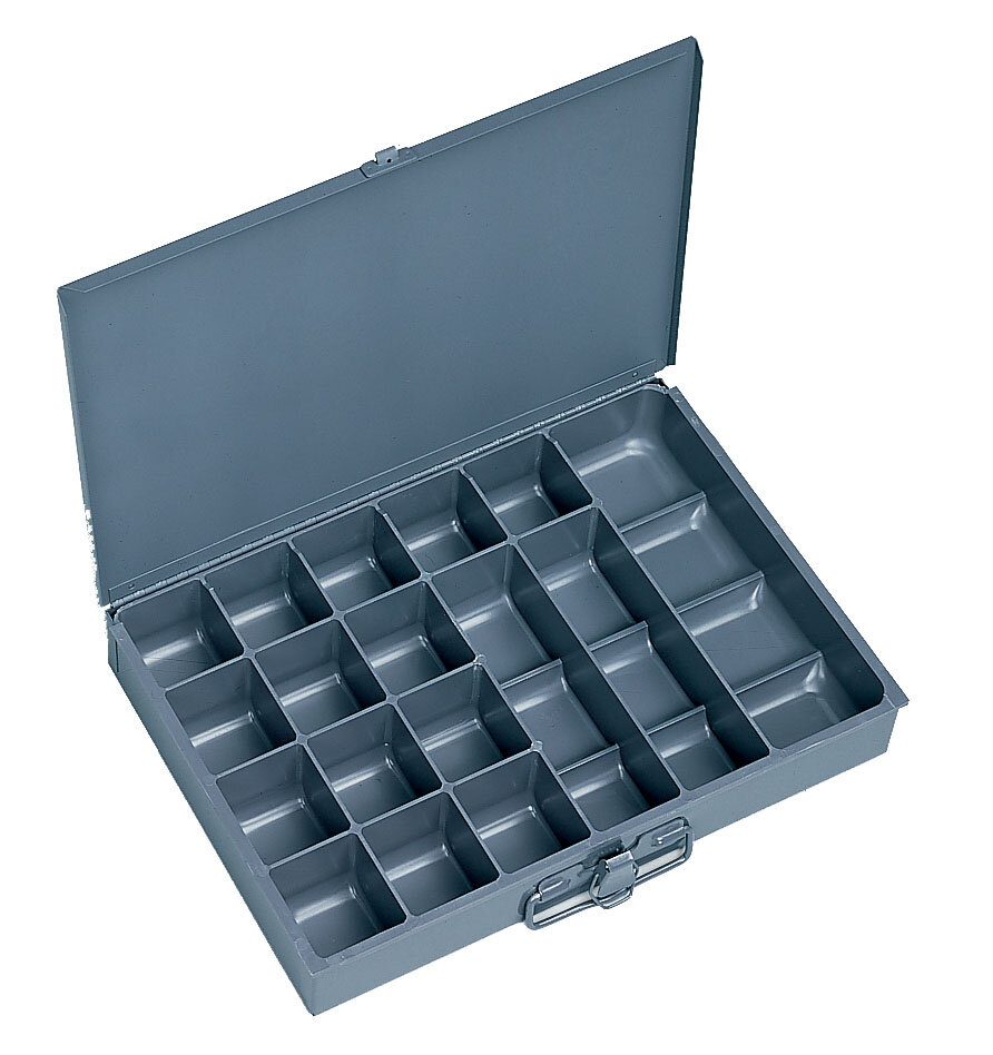 Stalwart Storage Organizer Tool Box - Clear Top Plastic Organizers for  Parts, Crafts, and Hardware