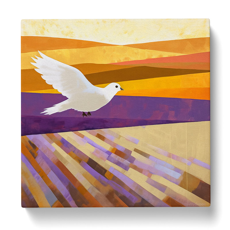 Modern Wall Art - Wrapped Canvas - Framed Print, 50cm H x 50cm W