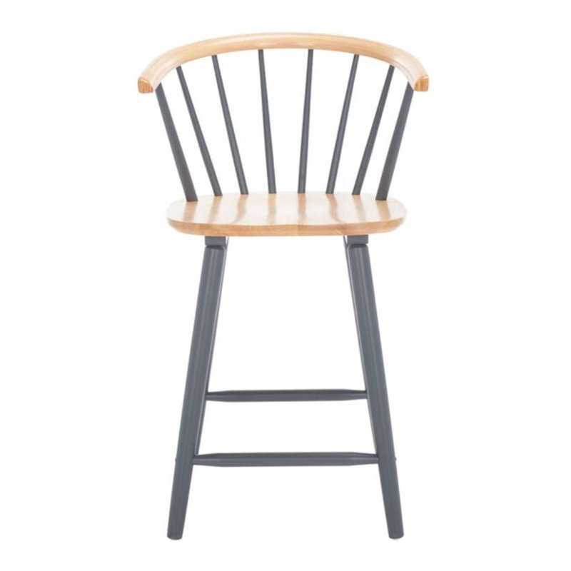 Jarir Counter Stool, Gray/Natural