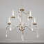 Lustre classique / traditionnel à 5 lumières de style bougie Doncaster avec détails en cristal Doncaster-19294909