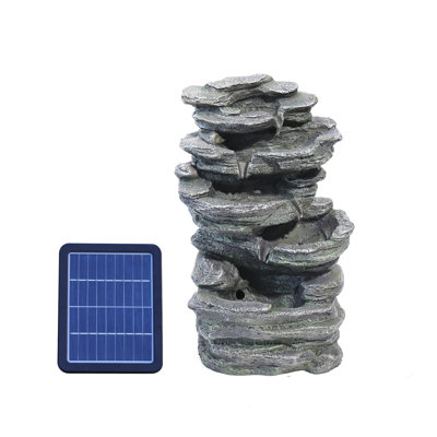 Weather Resistant Fountain with Light
