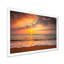 «Sunset over Waves Breaking at the Shore», reproduction sur toile-67236173-67236192