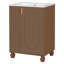 Meuble-lavabo simple 24 po avec comptoir en céramique 24 po-545072873