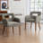 Upholstered Dining Accent Chair With Armrest-1762018254
