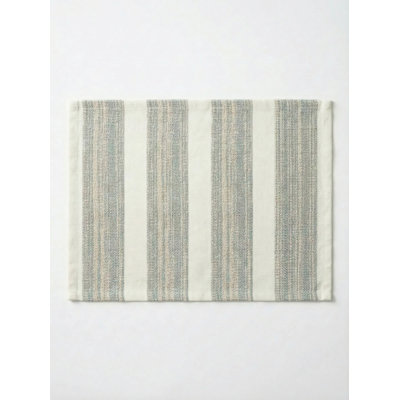 Mint Green Sardinia Stripe Indoor Outdoor Placemat