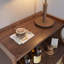 Petite vitrine en rotin New Style chinois