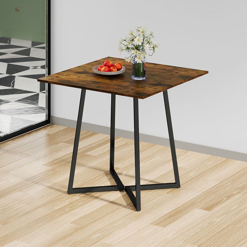 Metal Base Dining Table