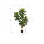41,25 po Fausse plante en pot de ciment