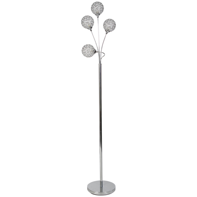 Ziggy 162cm Chrome Novelty Floor Lamp