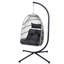 Fauteuil suspendu d'extérieur avec support, fauteuil suspendu en osier-486060167-486060169