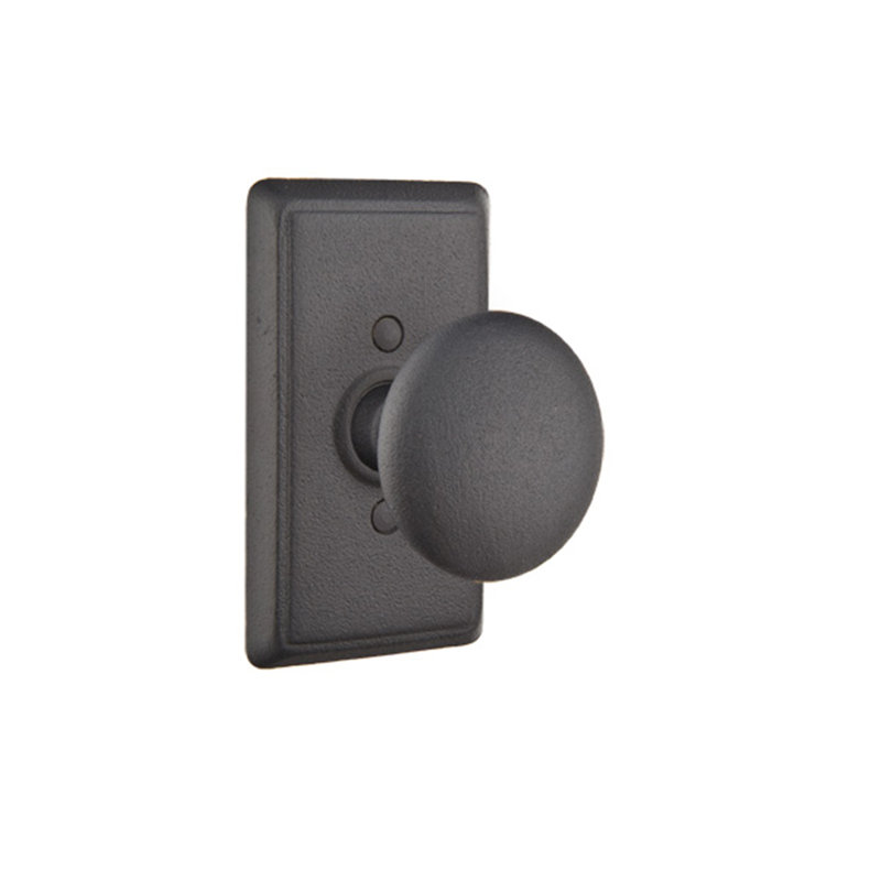Bouton d’intimité avec # 3 rose Jamestown, Dos plat