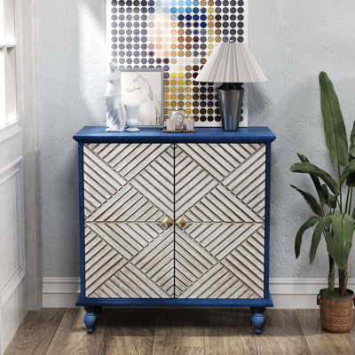 Catrinel Solid Wood Accent Cabinet by Alcott Hill