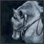 The White Stallion II Painting by D’Alessandro Léon