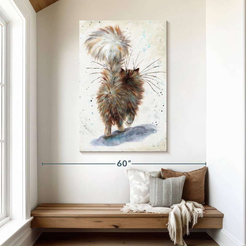 Brampt Fluffy Butt, 48" H x 32" W