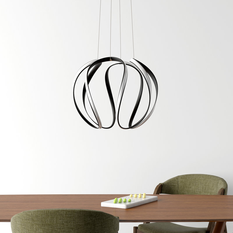 Dimmable LED Geometric Chandelier