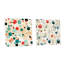 Claborne - Ensemble de 2 peintures murales abstraites en acrylique-103934145