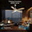  52" Modern Smart Ceiling Fan With Light, 6-speed Quiet Dc Motor & 3-color Led，remote Control With Timer，orginsl-1918475244-1918475238