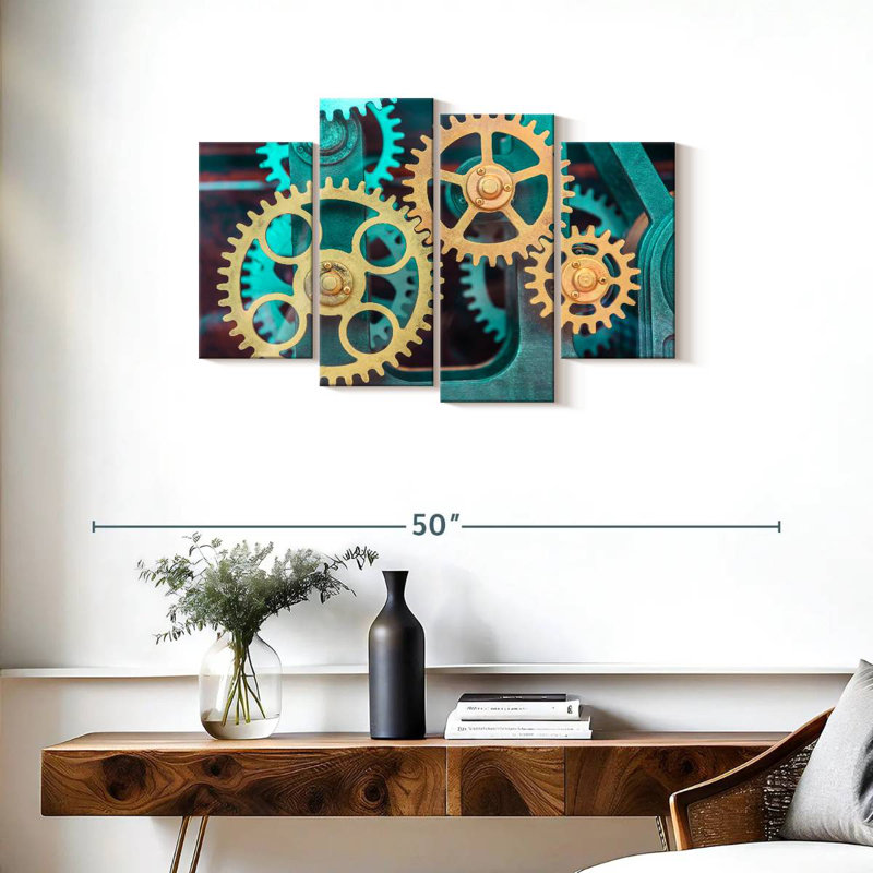 Horloge, H 22 po x l 36 po