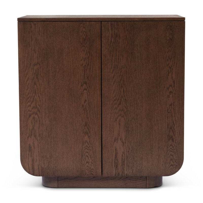 Mia 2-Door Cabinet Dune, Nogal