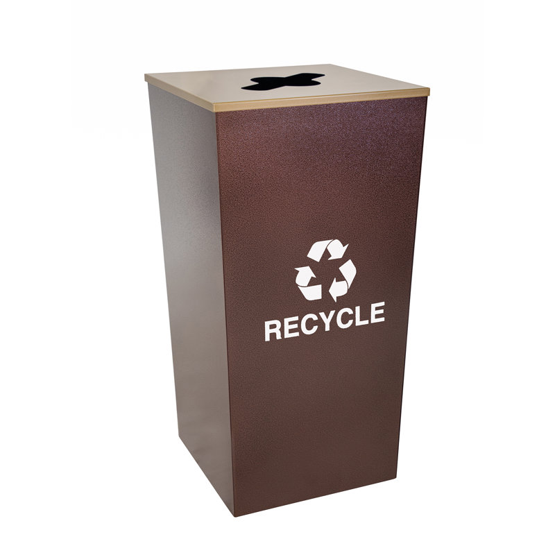 Poubelle de recyclage de 34 gallons Metro