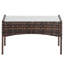 Aleine 4 Seater Rattan Effect Sofa Set