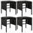 Castorina Patio Dining Set with Square Table , Cushions Included-968925900
