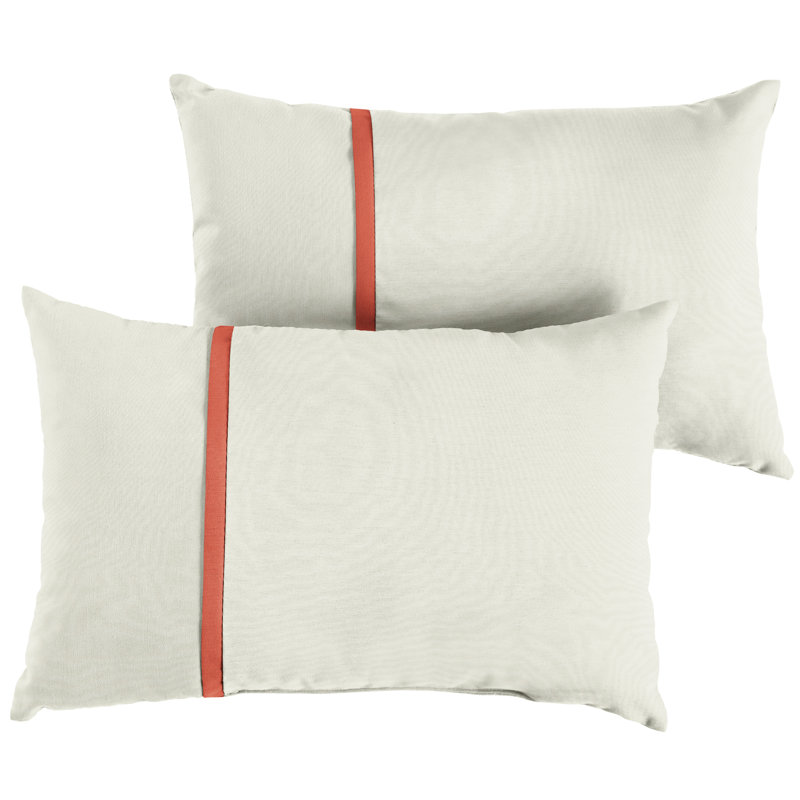 Coussin lombaire intérieur / extérieur Patton Sunbrella, 13 po x 20 po