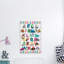 «Alphabet Jungle II», reproduction sur toile tendue-143063421