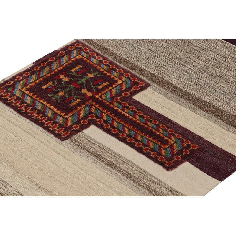 One-of-a-Kind 3'2" X 4'5" Hand Knotted Area Rug