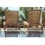 Capri Outdoor Teak Chaise Lounge