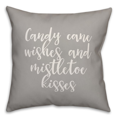 Solid Colour Reversible Throw Pillow