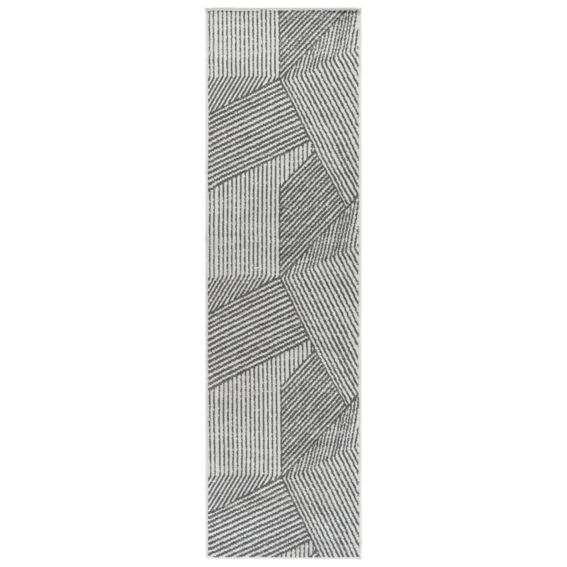 Ifeoma Performance Geometric Rug, Runner 2'2" x 8'