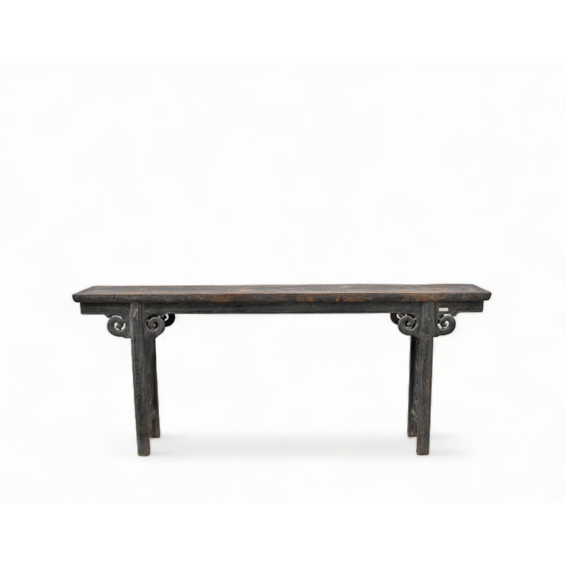 Ruyi 83.9'' W Solid Wood Console Table