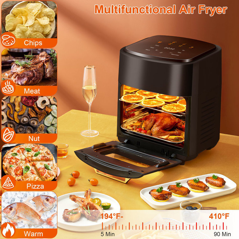 Friteuse sans huile Edge Liter, Noir