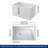 Tidal 43'' Freestanding Tub Acrylic Soaking Bathtub