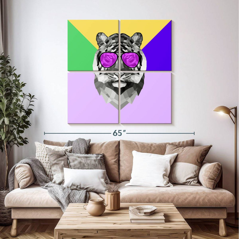 Tigre Brampt Party dans des verres
