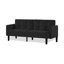 Velvet Futon Couch Convertible-1735251468
