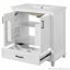 Meuble-lavabo de 30 pouces avec lavabo simple, grand espace de rangement-116859022