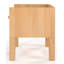 Jovanni 40cm W Solid Wood Bedside Table