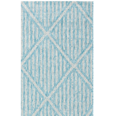 Sharmaine Performance Geometric Indoor/Outdoor Area Rug