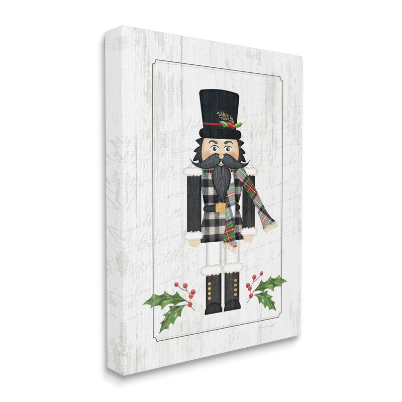 Christmas Christmas Holly, H 30 po x l 24 po, Plaque murale