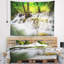 Paysage niveau cinq de la tapisserie de cascade d'erawan-28485730