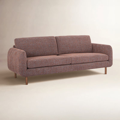 Leno 86" Velvet Sofa