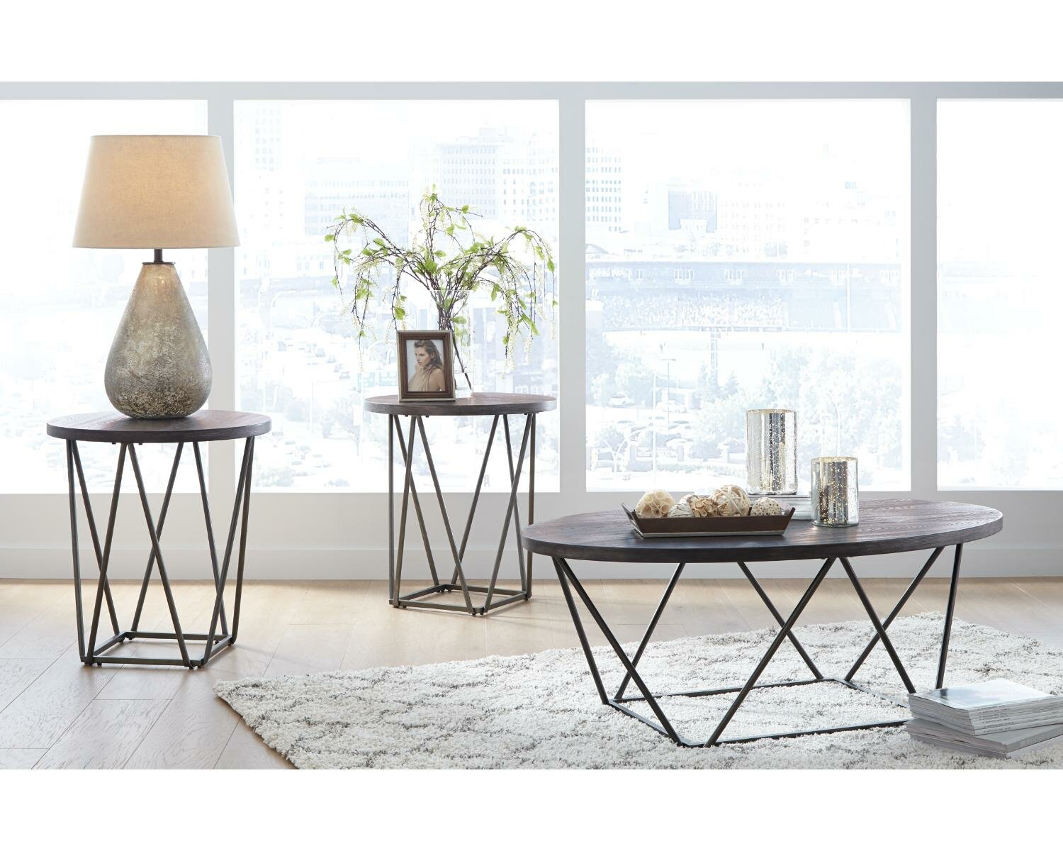 Wayfair 3 piece on sale coffee table