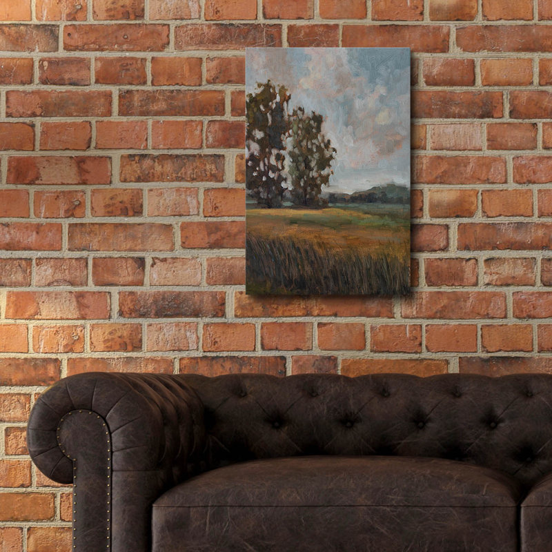  «The Opened Field» par Marian Parsons, art mural en verre acrylique, 16 po x 24 po, H 24 po x l 16 po