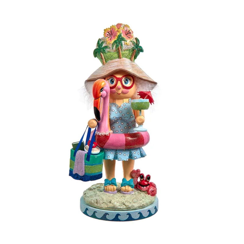 Collection casse-noisette Kurt Adler Hollywood, fille de plage, 15 po