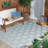 Frankee Performance Ikat Indoor/Outdoor Area Rug-1324446303