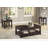 Contemporary End Table with Drawer and Shelf Dark Cherry Finish Wooden Furniture 1pc