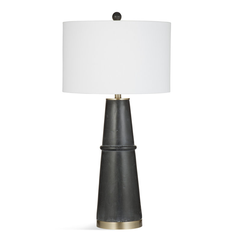 Lampe de table noire 30 po Martha